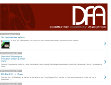 Tablet Screenshot of blog.docfilmsa.com